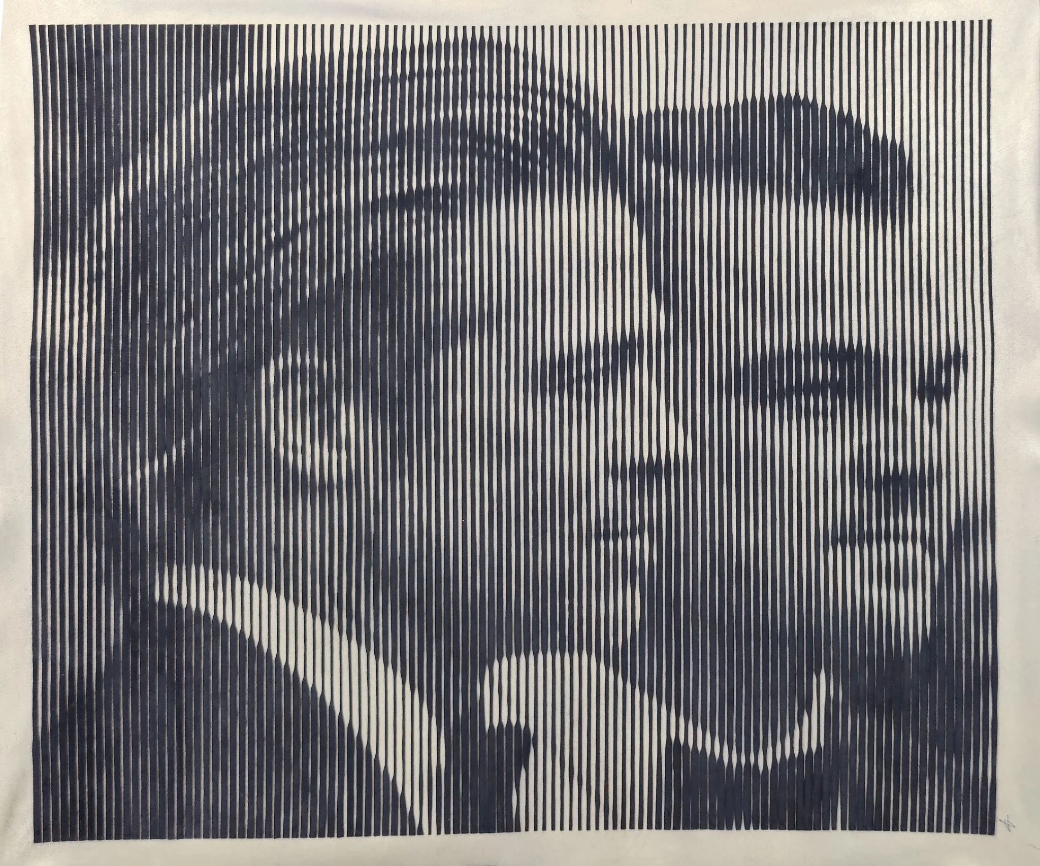 Photographie de l’œuvre — Brad Pitt / Leonardo DiCaprio