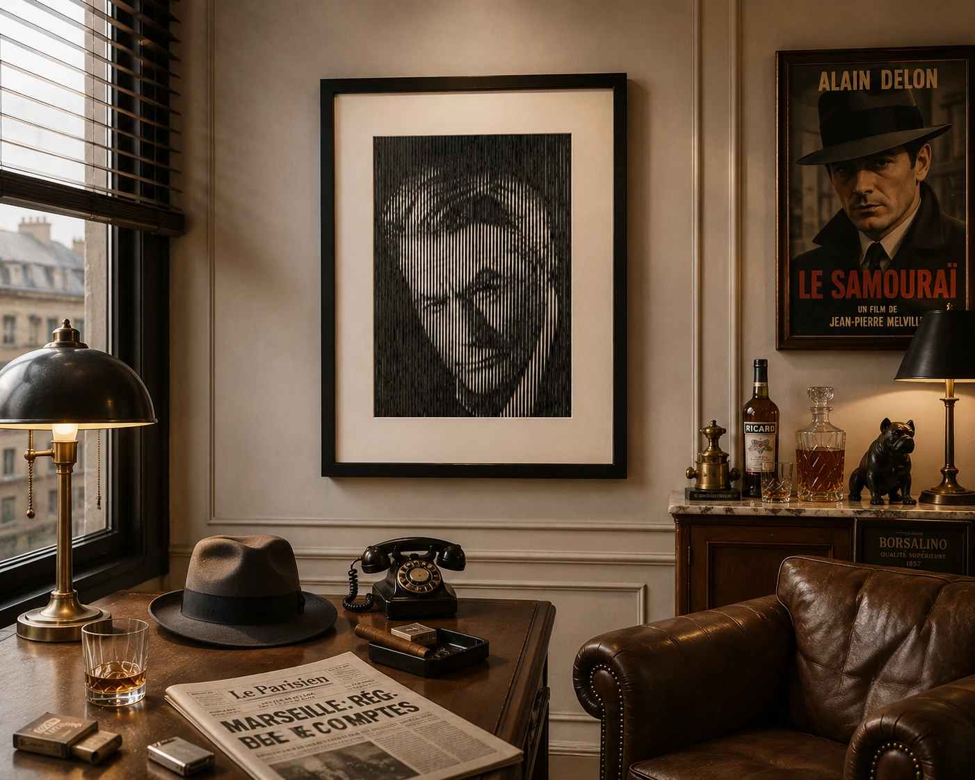 Mise en situation — Alain Delon