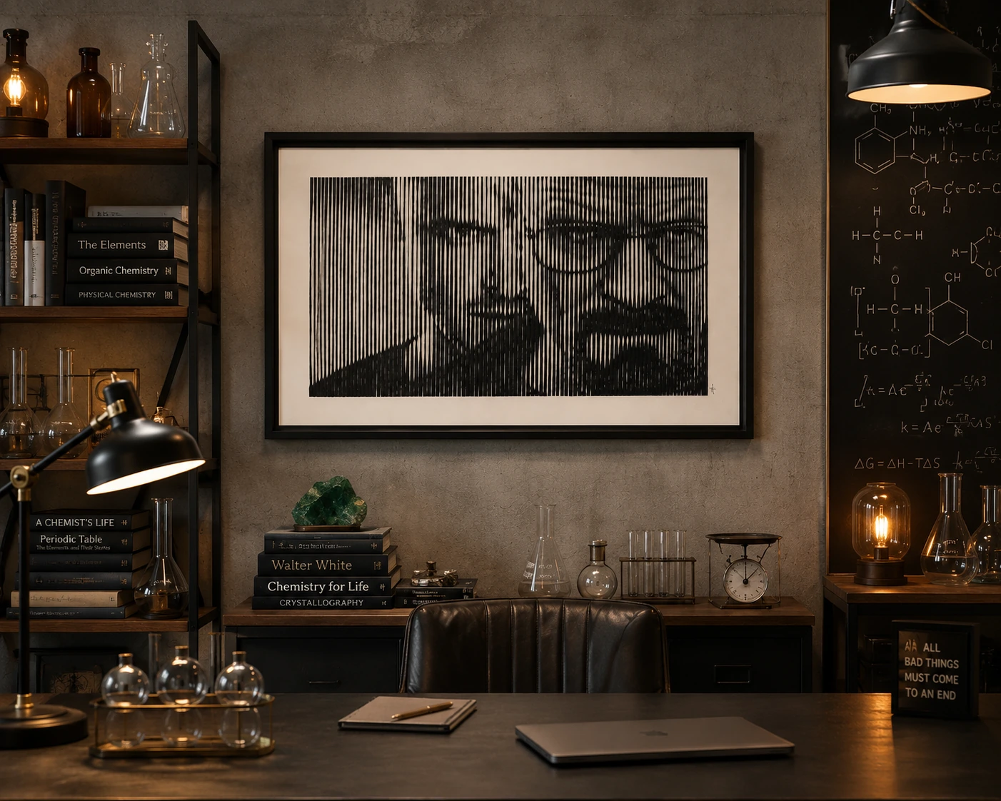 Mise en situation — Bryan Cranston / Aaron Paul (Breaking Bad)