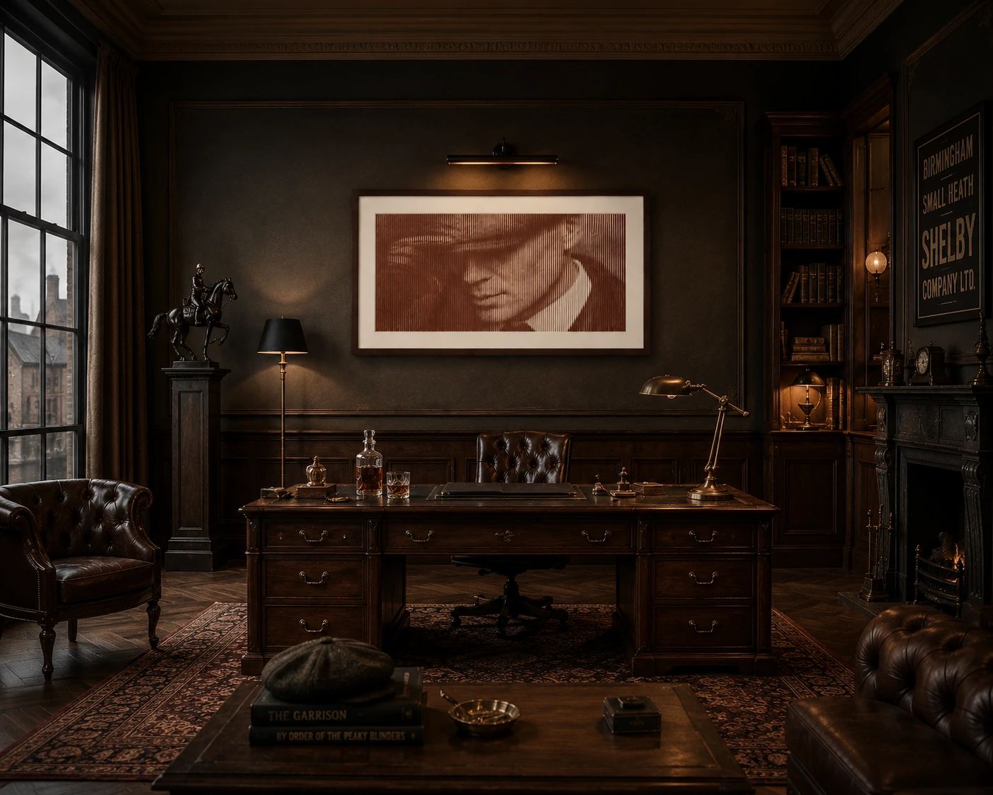 Mise en situation — Cillian Murphy alias Tommy Shelby (Peaky Blinders)