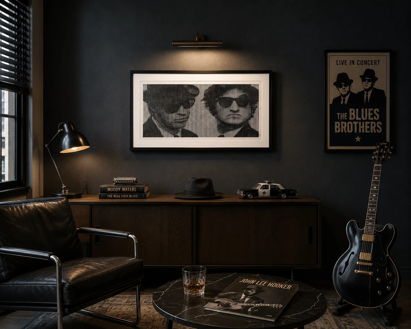 Mise en situation — Dan Aykroyd / John Belushi — The Blues Brothers